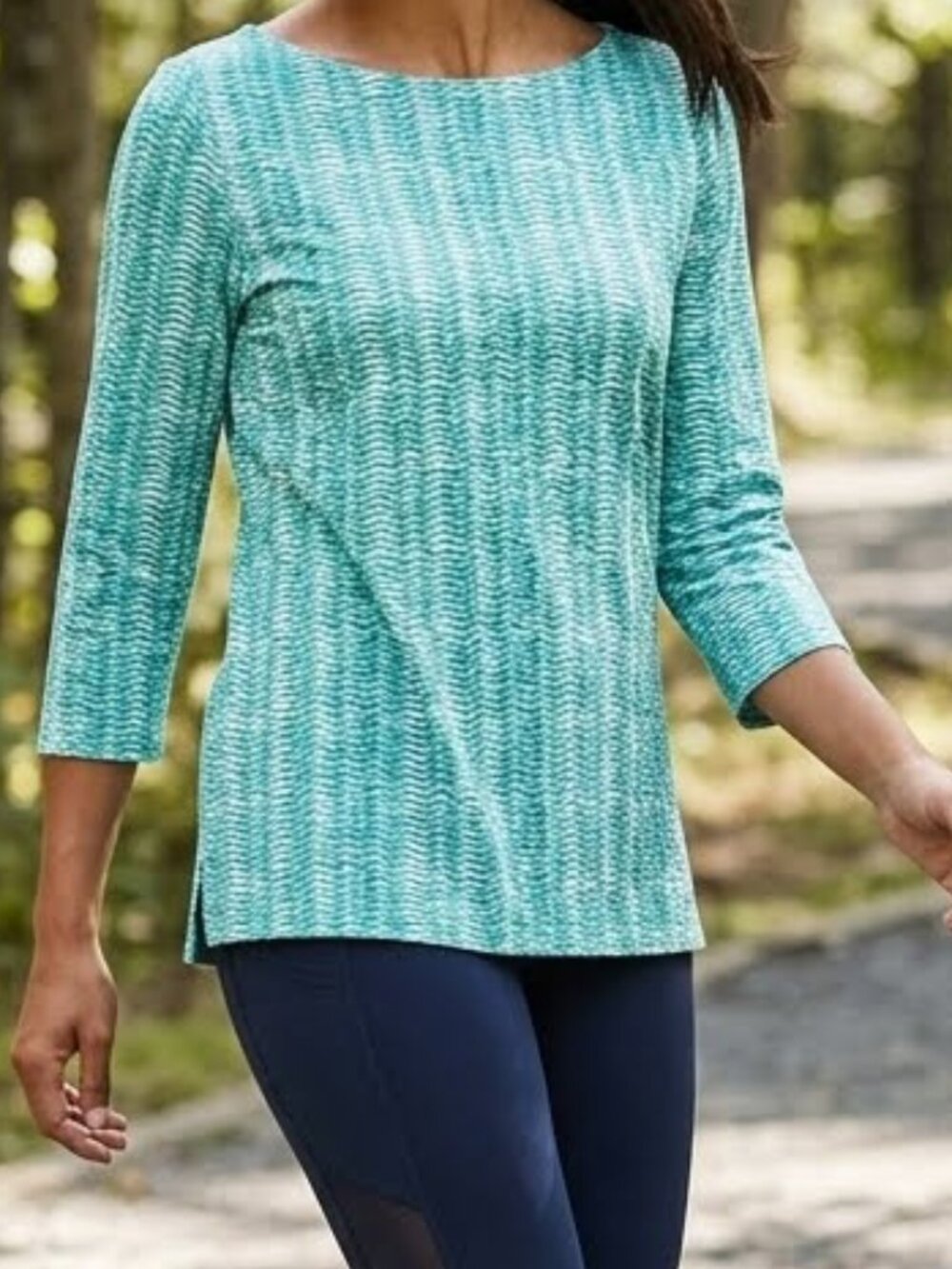Mountain Warehouse Women's 3/4 Sleeve Tunic Top Size US 14 / UK 18 Activewear